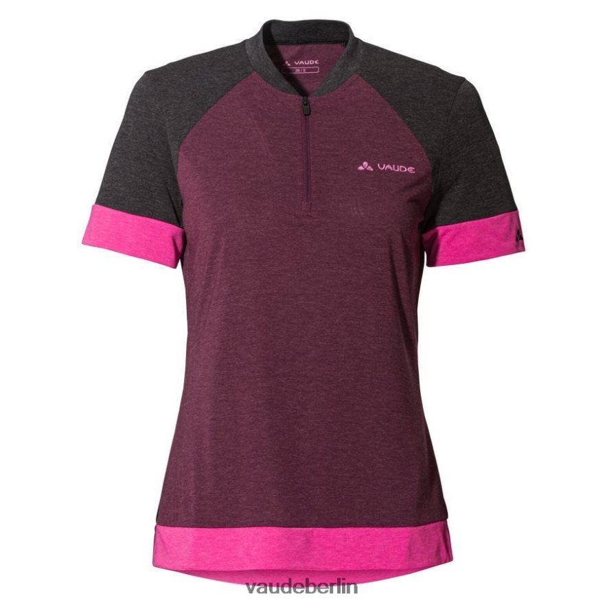 VAUDE Altissimo Q-Zip Radsportshirt Cassis Kleidung HLT448664