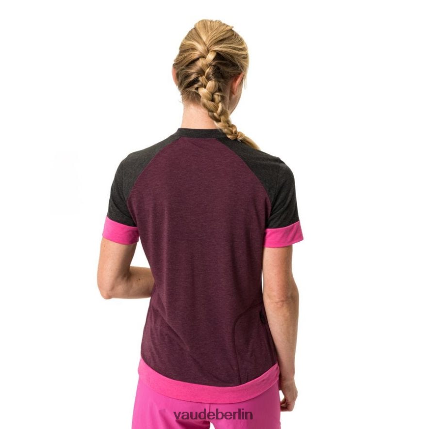 VAUDE Altissimo Q-Zip Radsportshirt Cassis Kleidung HLT448664