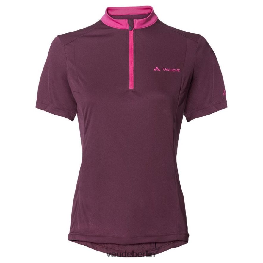 VAUDE Escape-Fahrradshirt mit halbem Reißverschluss Schwarz Kleidung HLT448817