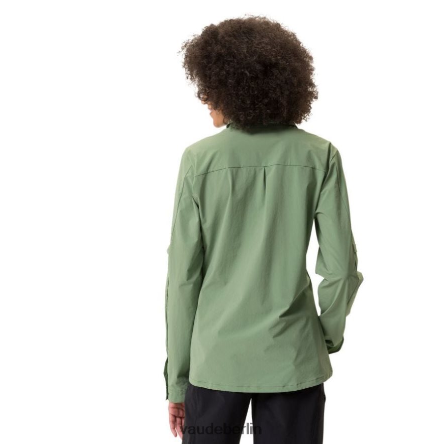 VAUDE Farley-Stretchhemd Weidengrün Kleidung HLT448691
