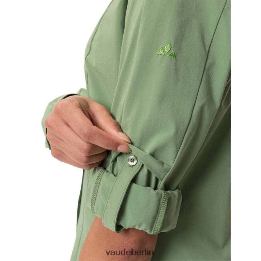 VAUDE Farley-Stretchhemd Weidengrün Kleidung HLT448691