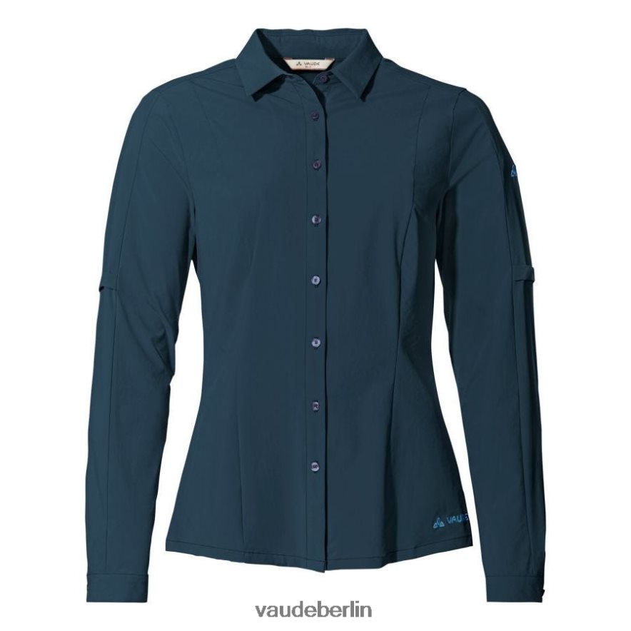 VAUDE Farley-Stretchhemd dunkles Meer Kleidung HLT448692