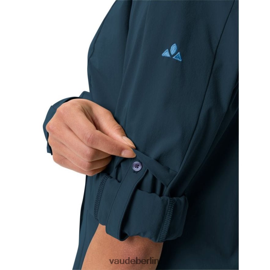 VAUDE Farley-Stretchhemd dunkles Meer Kleidung HLT448692