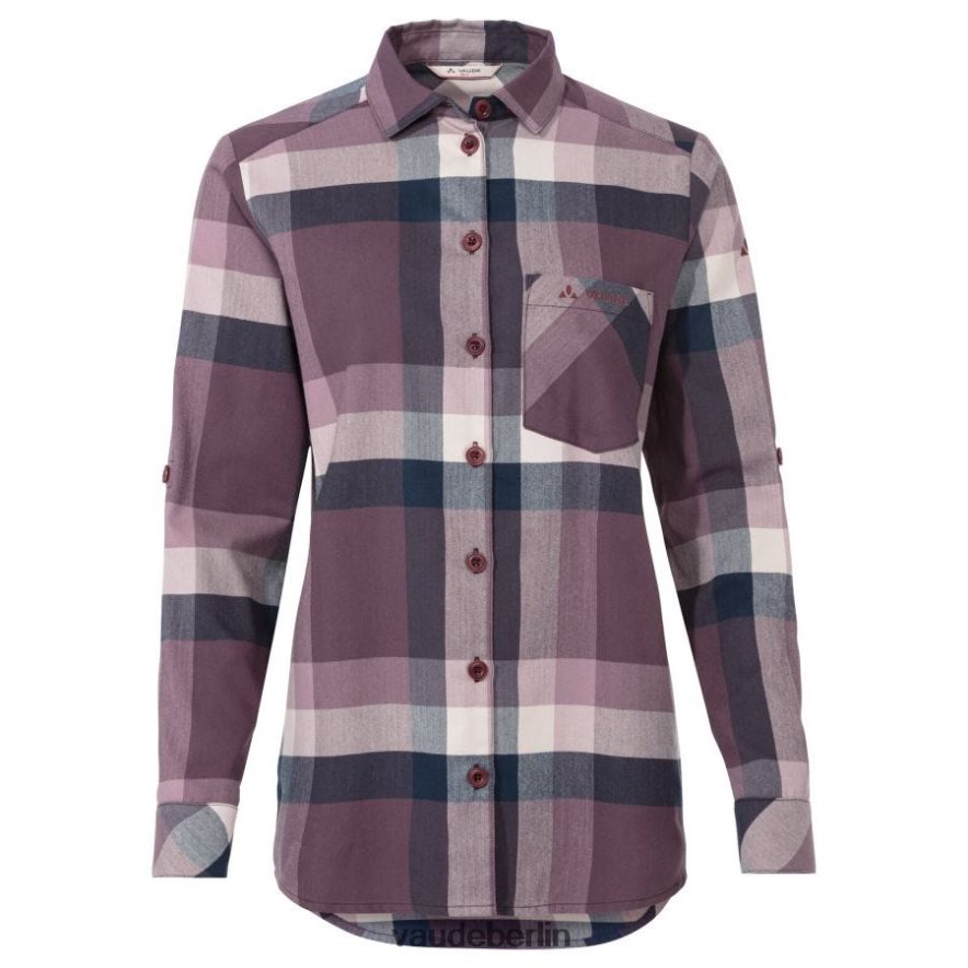 VAUDE Farsund II Langarmshirt dunkle Kirsche Kleidung HLT448885