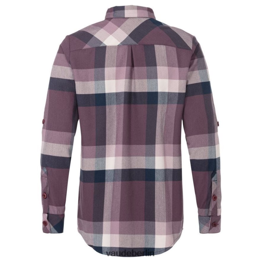 VAUDE Farsund II Langarmshirt dunkle Kirsche Kleidung HLT448885