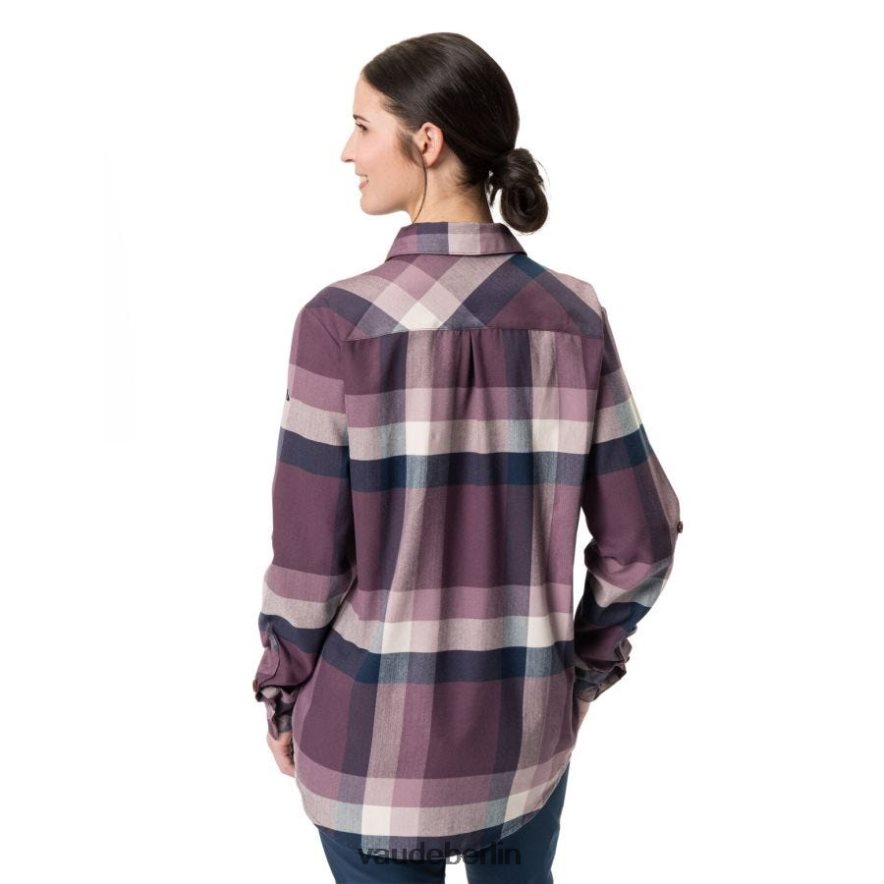 VAUDE Farsund II Langarmshirt dunkle Kirsche Kleidung HLT448885