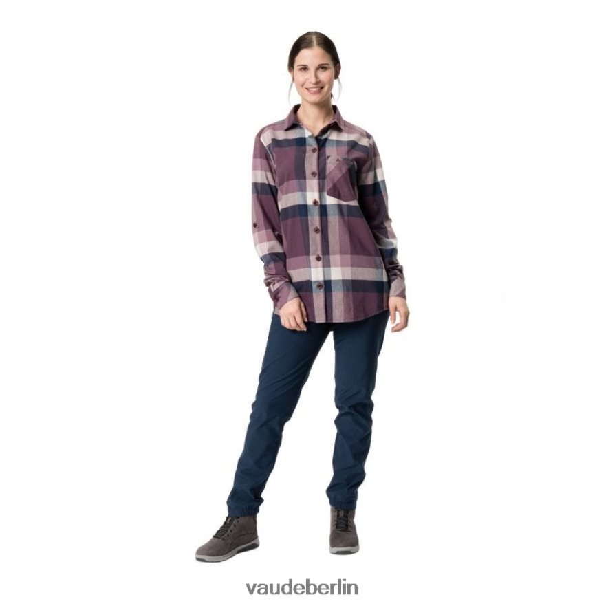 VAUDE Farsund II Langarmshirt dunkle Kirsche Kleidung HLT448885