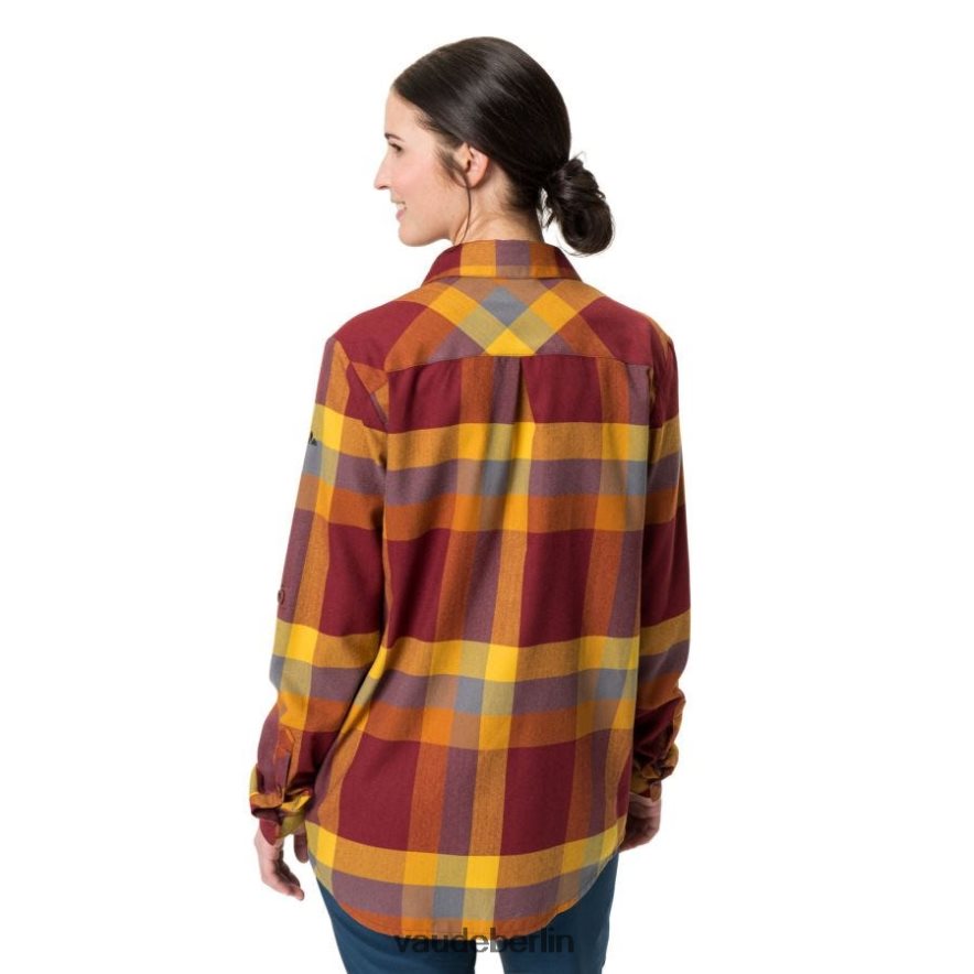 VAUDE Farsund II Langarmshirt dunkle Kirsche Kleidung HLT448886