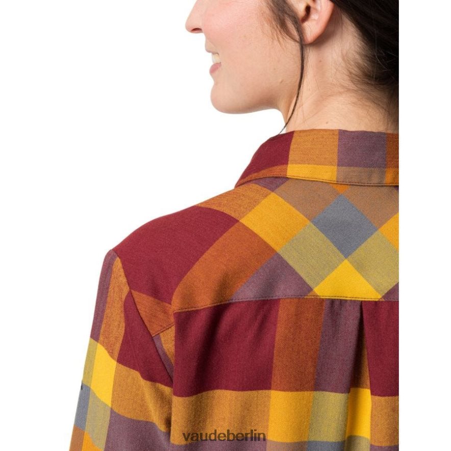 VAUDE Farsund II Langarmshirt dunkle Kirsche Kleidung HLT448886