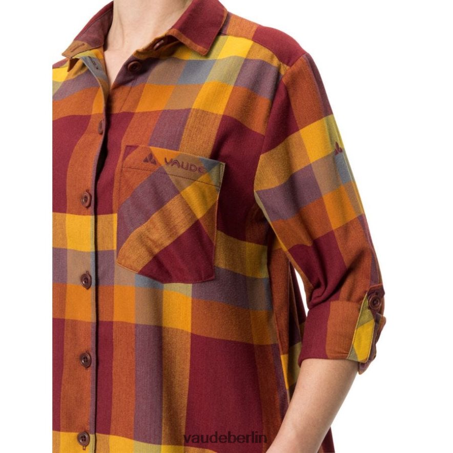 VAUDE Farsund II Langarmshirt dunkle Kirsche Kleidung HLT448886