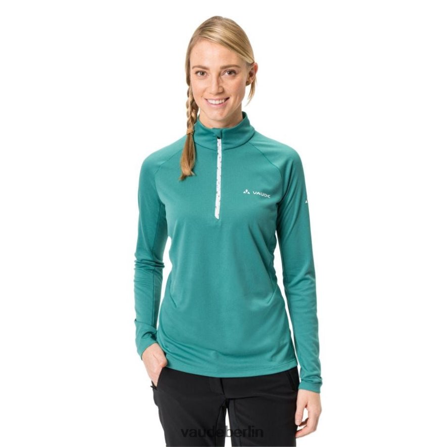 VAUDE Larice II Langarmshirt helles Aqua Kleidung HLT448883