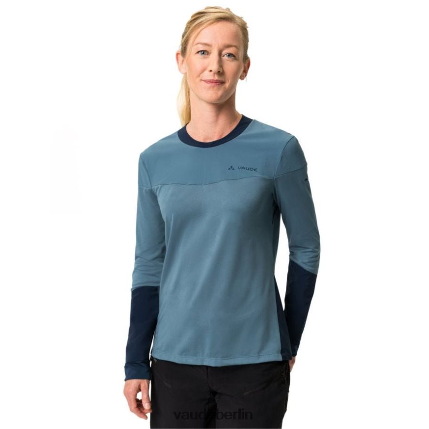 VAUDE Moab Langarmshirt Blau grau Kleidung HLT448735
