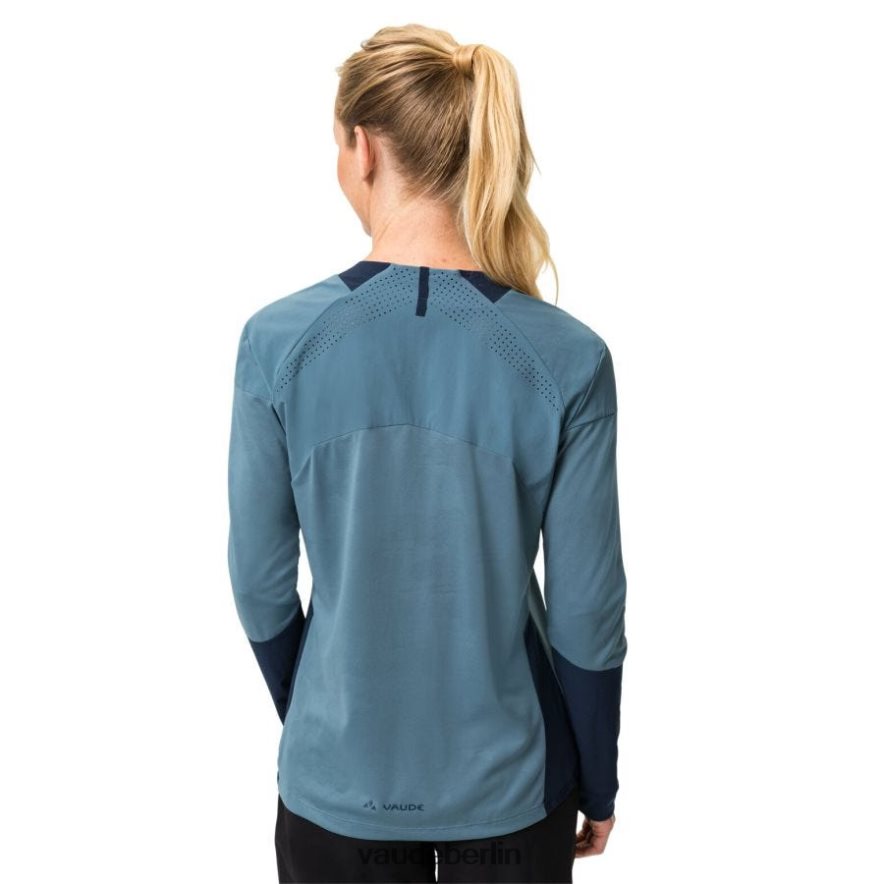 VAUDE Moab Langarmshirt Blau grau Kleidung HLT448735