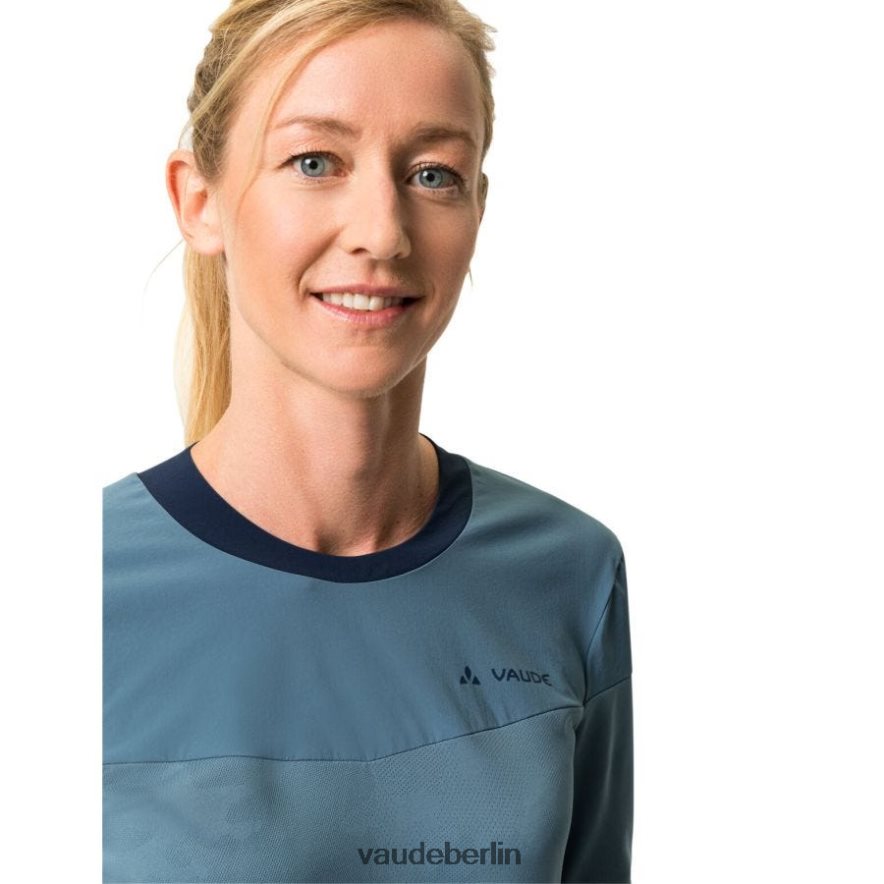 VAUDE Moab Langarmshirt Blau grau Kleidung HLT448735