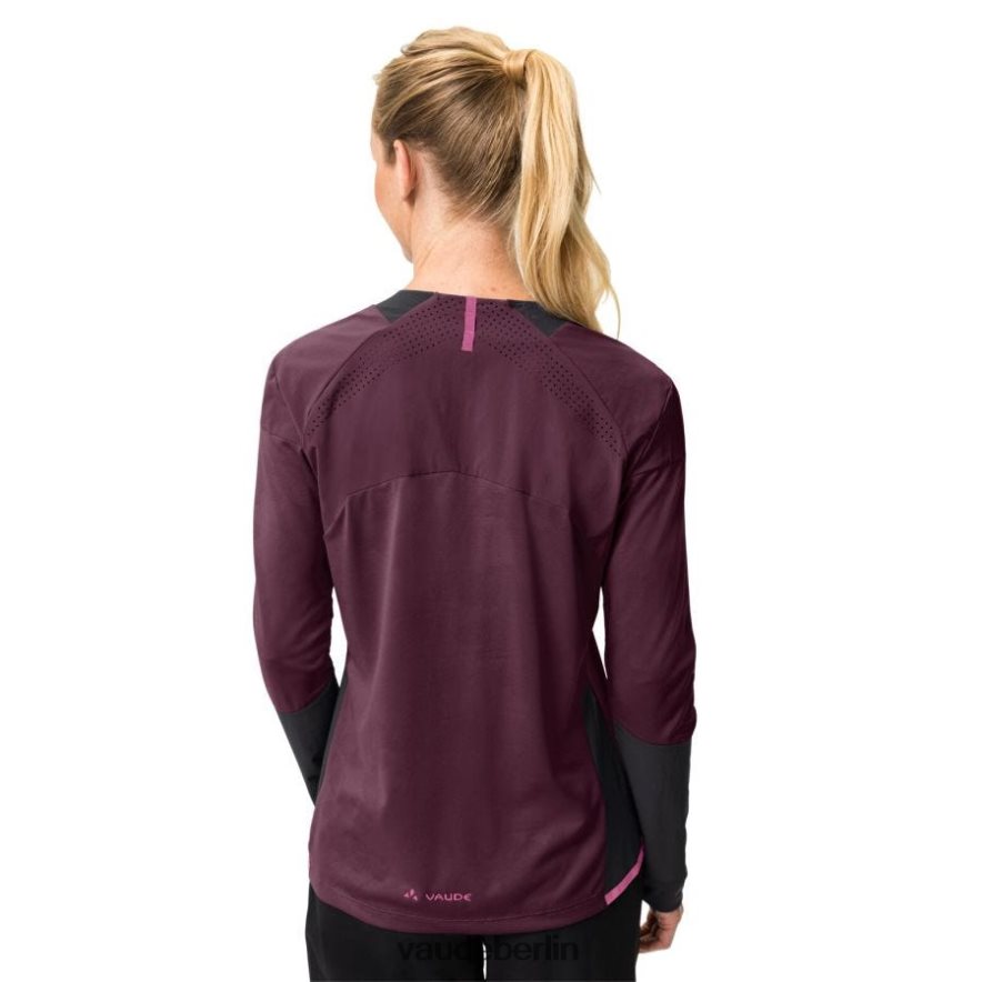 VAUDE Moab Langarmshirt Cassis Kleidung HLT448736