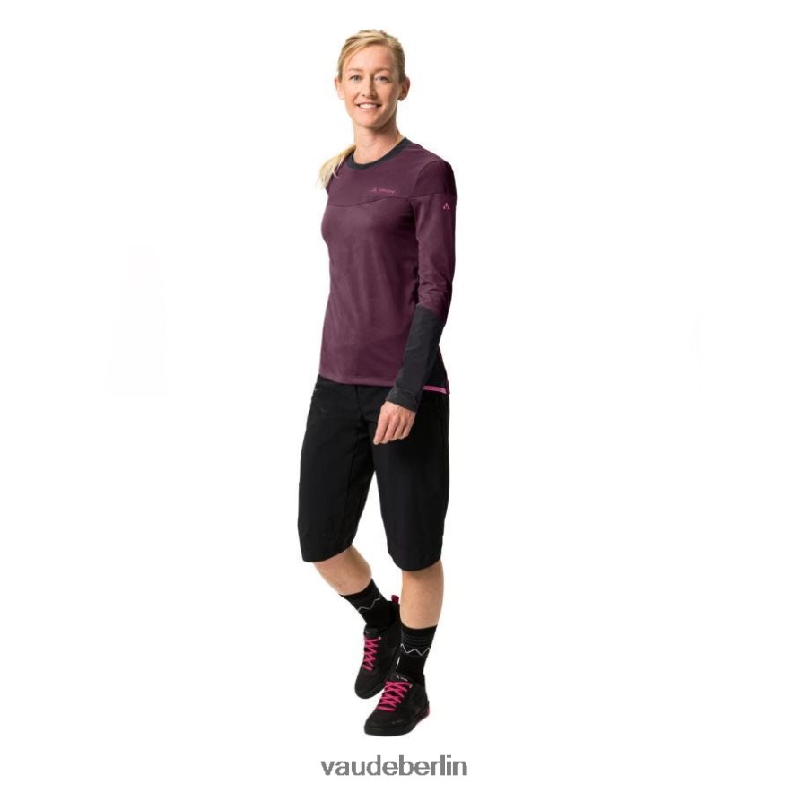 VAUDE Moab Langarmshirt Cassis Kleidung HLT448736