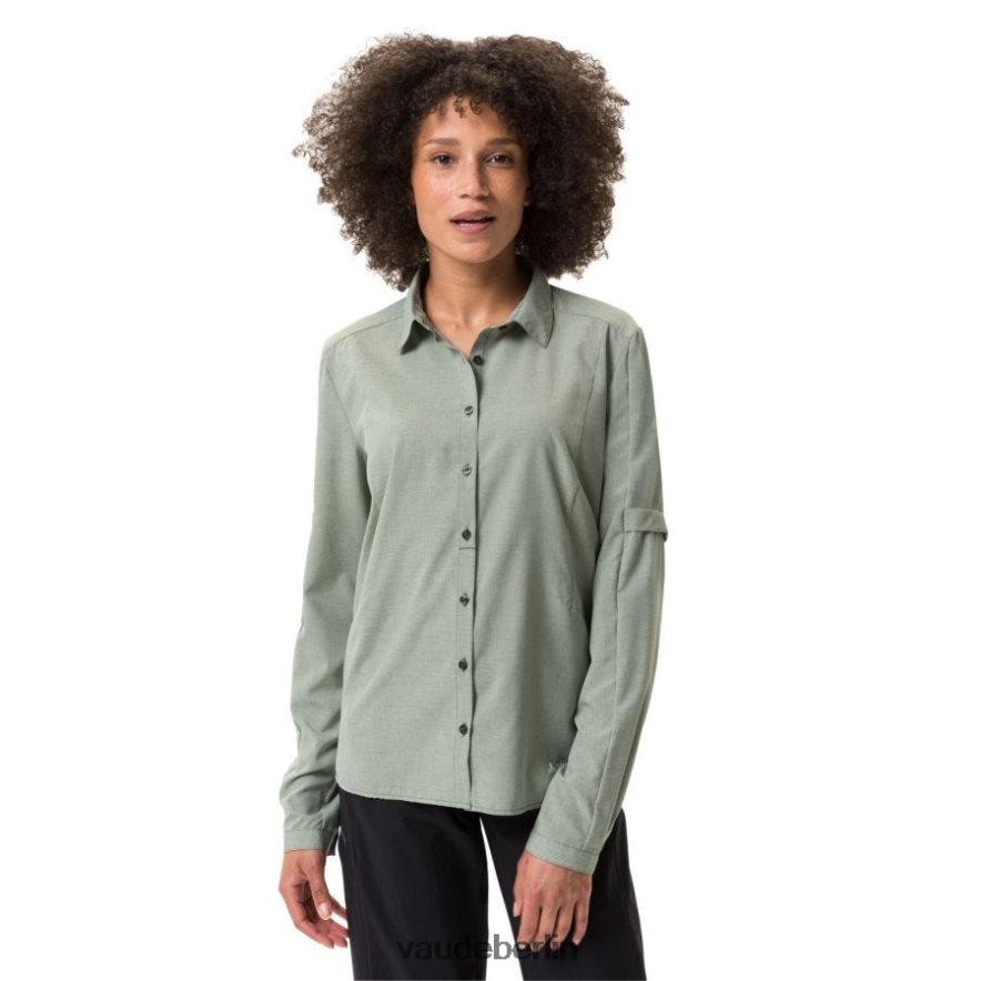 VAUDE Rosemoor Langarmshirt III Weidengrün Kleidung HLT448777