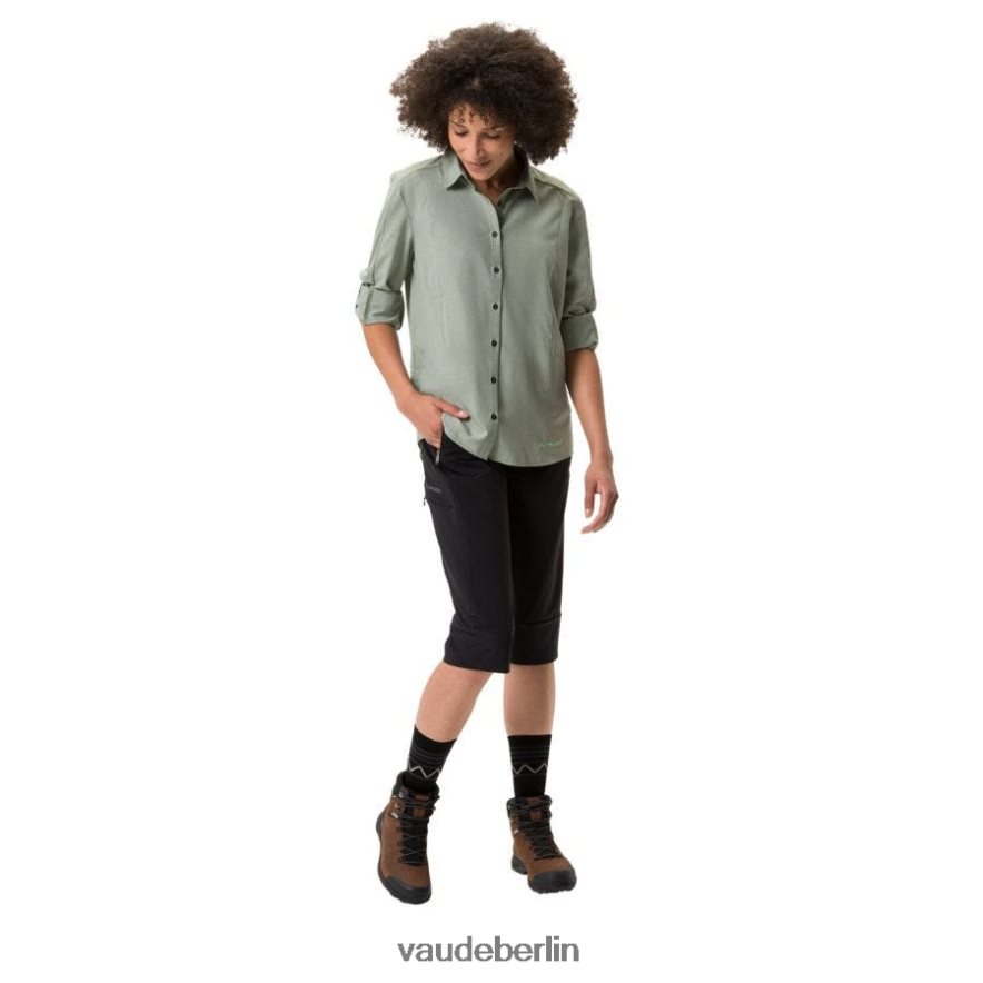 VAUDE Rosemoor Langarmshirt III Weidengrün Kleidung HLT448777