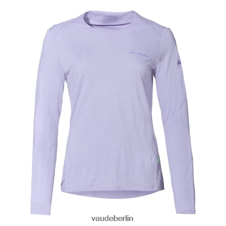 VAUDE Yaras Langarmshirt Pastellflieder Kleidung HLT448655