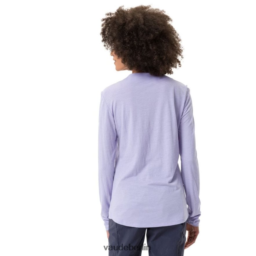 VAUDE Yaras Langarmshirt Pastellflieder Kleidung HLT448655
