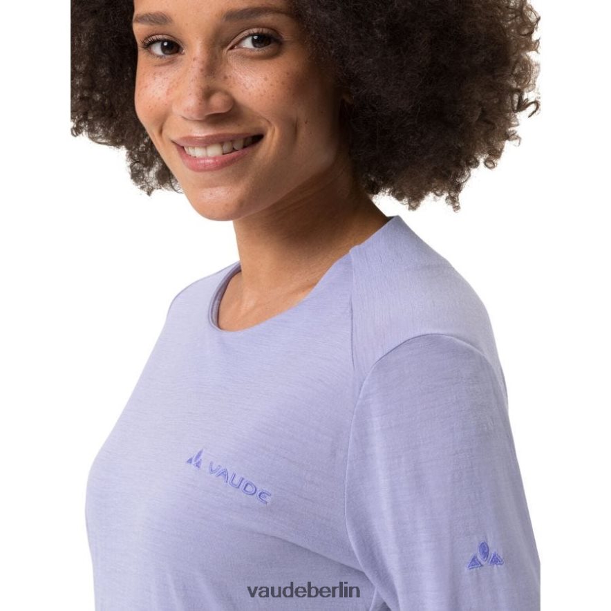 VAUDE Yaras Langarmshirt Pastellflieder Kleidung HLT448655