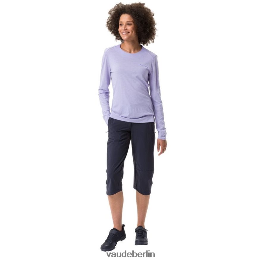VAUDE Yaras Langarmshirt Pastellflieder Kleidung HLT448655