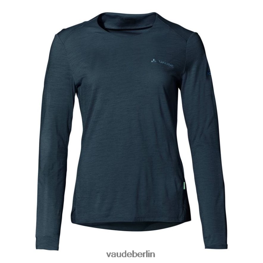 VAUDE Yaras Langarmshirt dunkles Meer Kleidung HLT448657