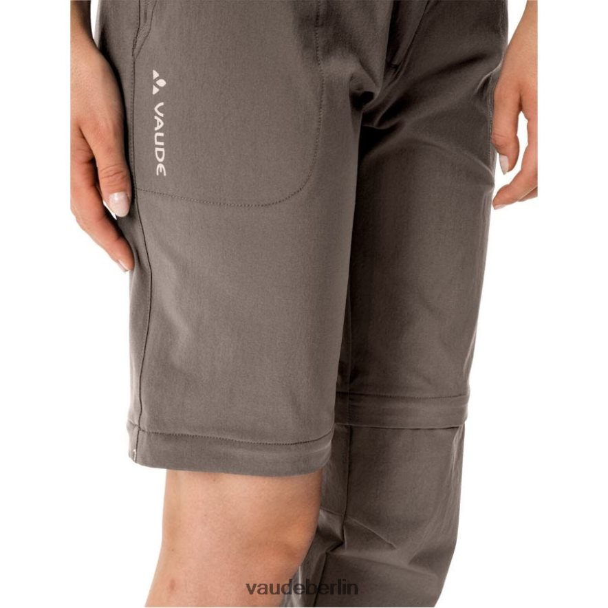 VAUDE Abnehmbare Farley-Stretchhose mit Reißverschluss Kokosnuss Kleidung HLT448390
