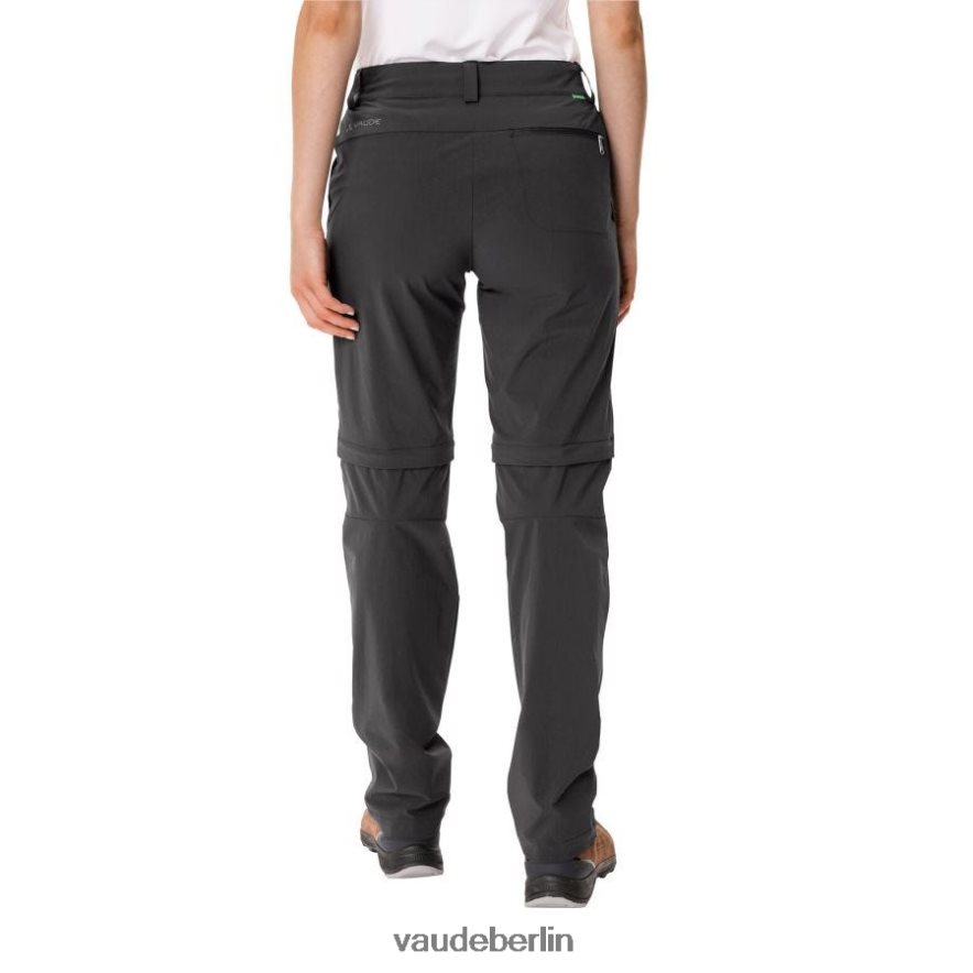 VAUDE Abnehmbare Farley-Stretchhose mit Reißverschluss Schwarz Kleidung HLT448387