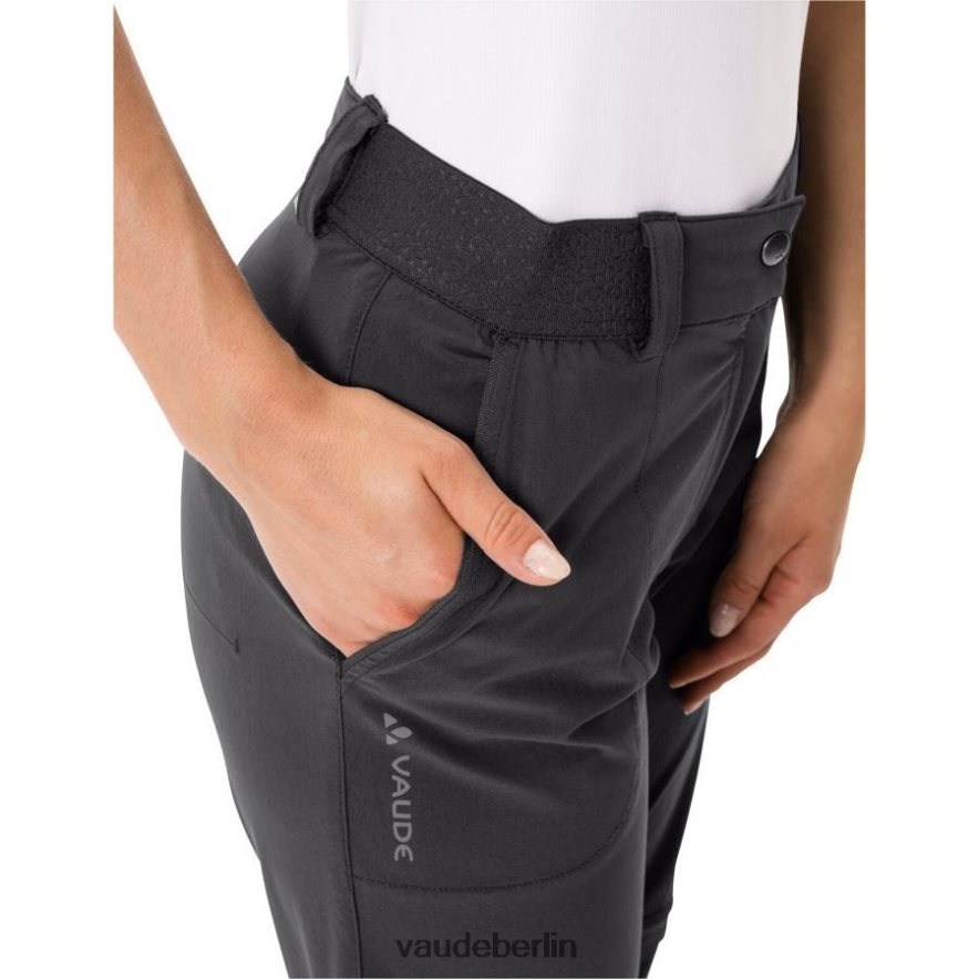 VAUDE Abnehmbare Farley-Stretchhose mit Reißverschluss Schwarz Kleidung HLT448387