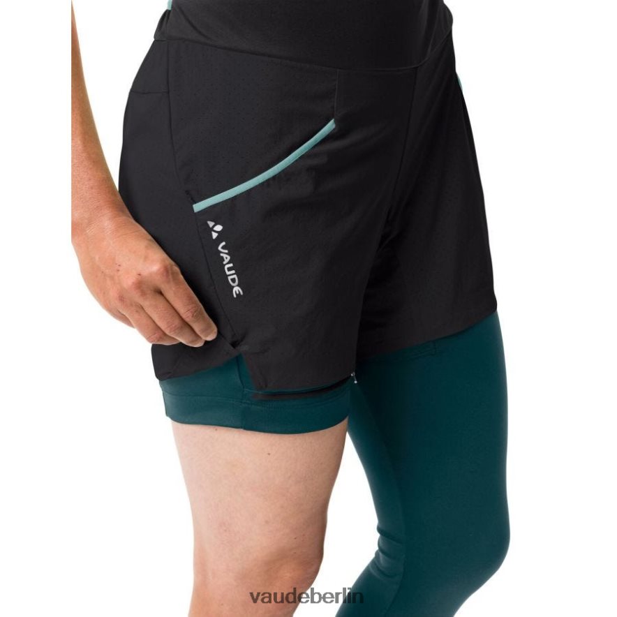 VAUDE Crana Zip-Off-Hose Schwarz Kleidung HLT448458