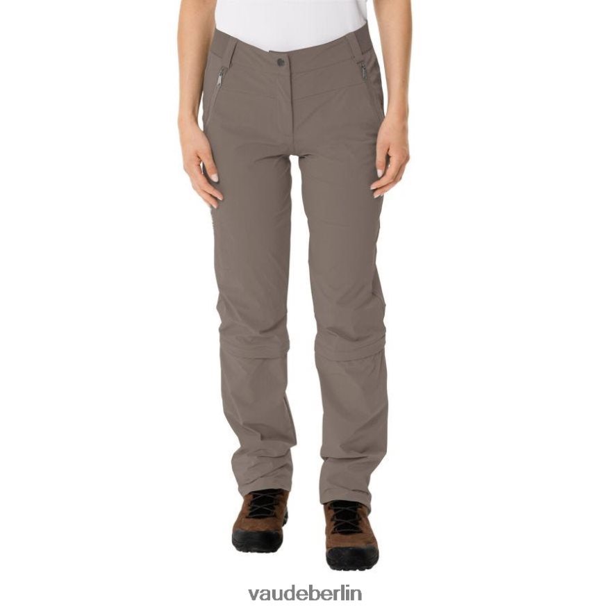 VAUDE Farley Stretch Capri T-Zip III Hose Kokosnuss Kleidung HLT448379