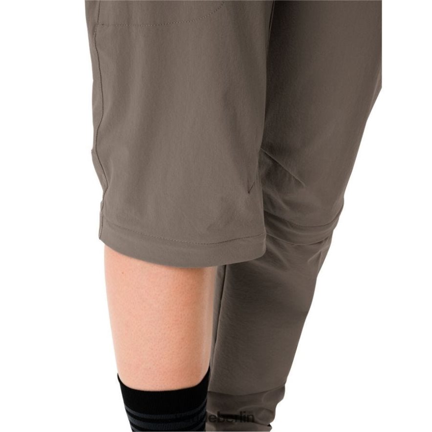VAUDE Farley Stretch Capri T-Zip III Hose Kokosnuss Kleidung HLT448379