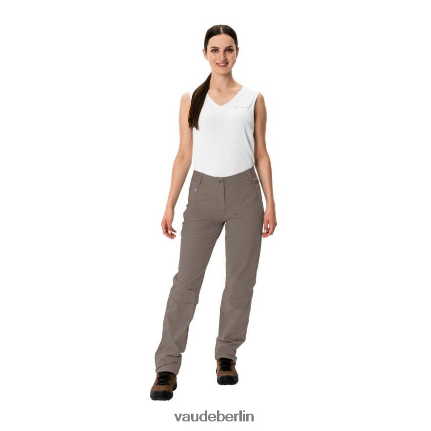 VAUDE Farley Stretch Capri T-Zip III Hose Kokosnuss Kleidung HLT448379