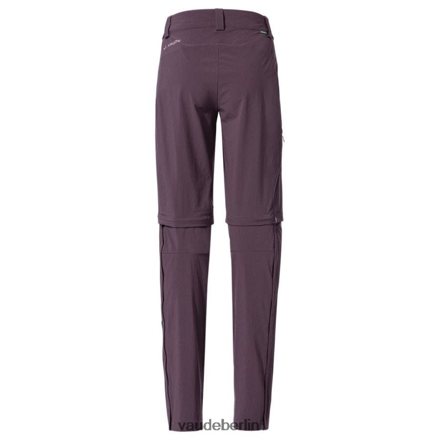 VAUDE Farley Stretch Capri Zip-Off T-Zip III abnehmbare Hose Brombeere Kleidung HLT448383