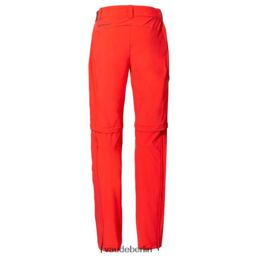 VAUDE Farley Stretch Capri Zip-Off T-Zip III abnehmbare Hose Flamme Kleidung HLT448384
