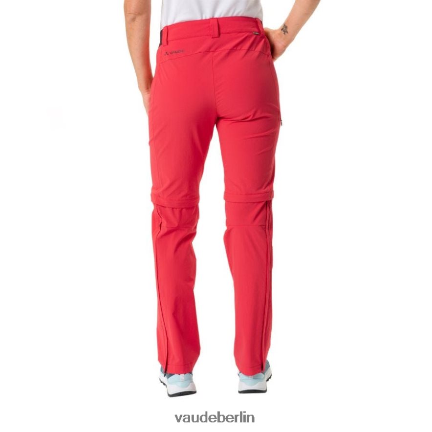 VAUDE Farley Stretch Capri Zip-Off T-Zip III abnehmbare Hose Flamme Kleidung HLT448384
