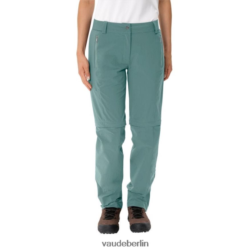 VAUDE Farley Stretch Capri Zip-Off T-Zip III abnehmbare Hose staubiges Moos Kleidung HLT448382