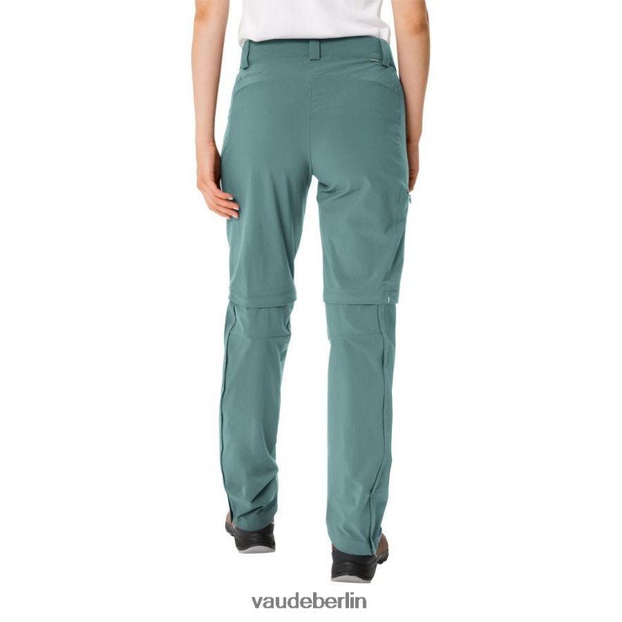 VAUDE Farley Stretch Capri Zip-Off T-Zip III abnehmbare Hose staubiges Moos Kleidung HLT448382