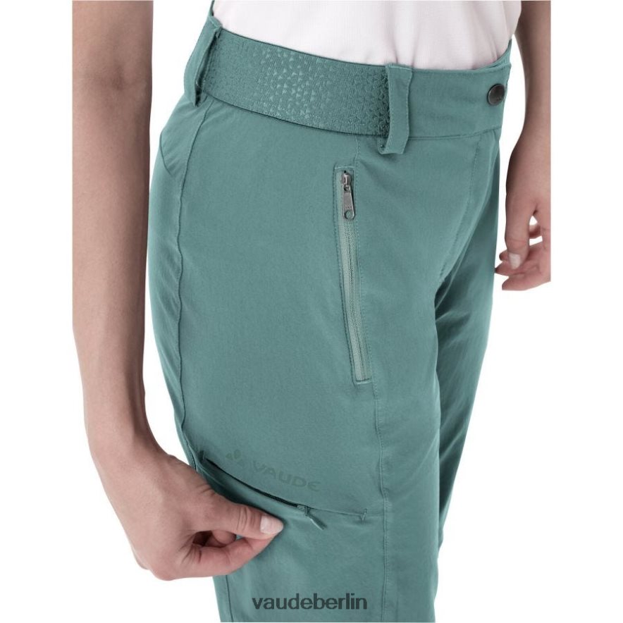 VAUDE Farley Stretch Capri Zip-Off T-Zip III abnehmbare Hose staubiges Moos Kleidung HLT448382
