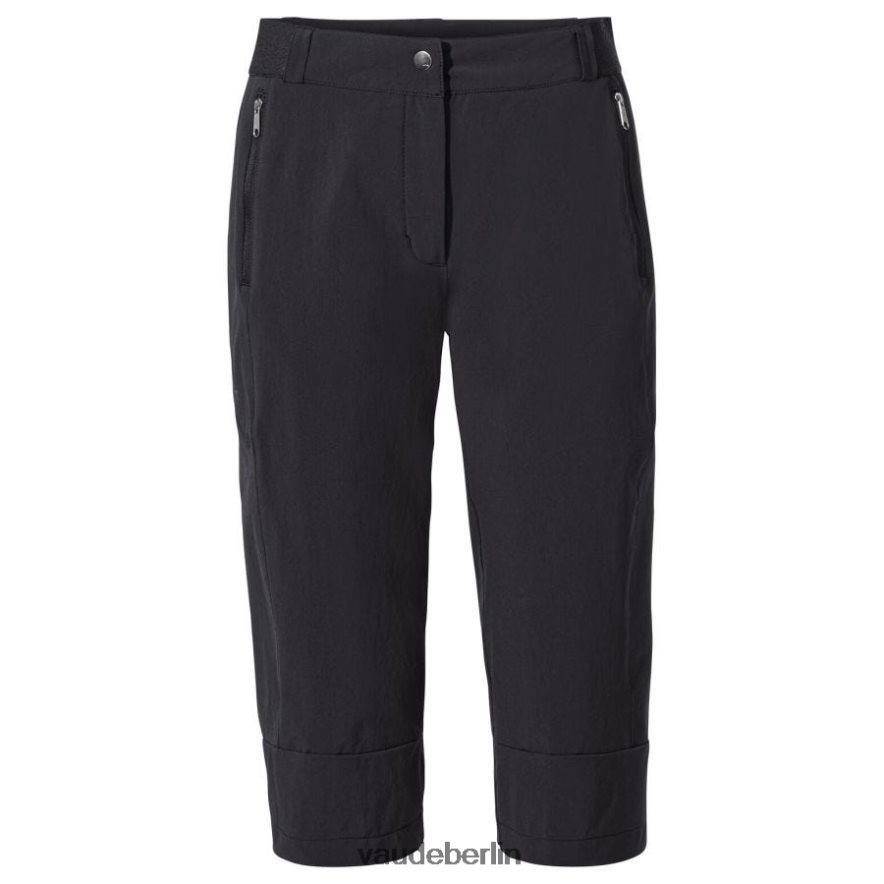 VAUDE Farley Stretch-Caprihose III Schwarz Kleidung HLT448410