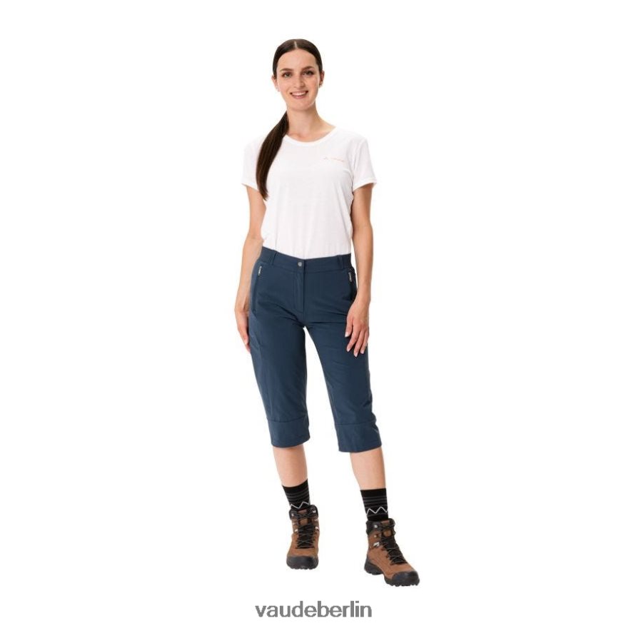 VAUDE Farley Stretch-Caprihose III dunkles Meer Kleidung HLT448408