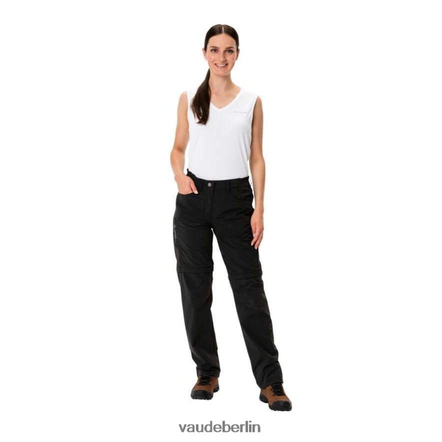 VAUDE Farley V Zip-Off-Hose Schwarz Kleidung HLT448576