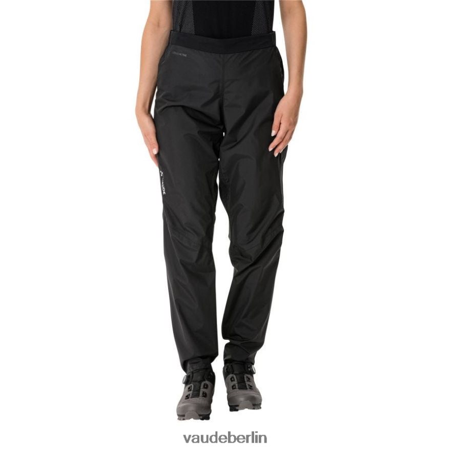 VAUDE Kuro Fahrrad-Regenhose Schwarz Kleidung HLT448556