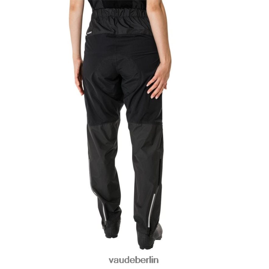 VAUDE Kuro Fahrrad-Regenhose Schwarz Kleidung HLT448556