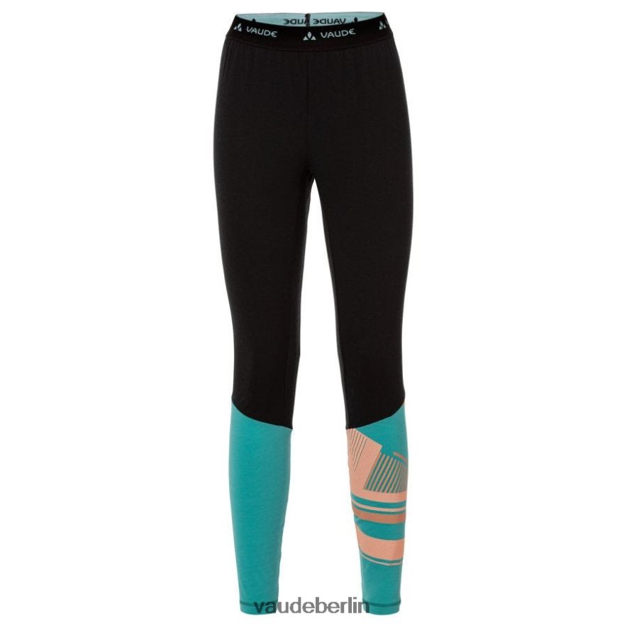 VAUDE Monviso Merino-Strumpfhose Schwarz Kleidung HLT448600