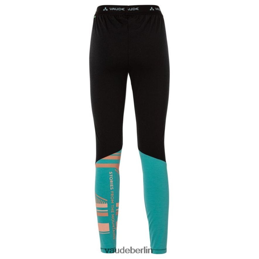 VAUDE Monviso Merino-Strumpfhose Schwarz Kleidung HLT448600