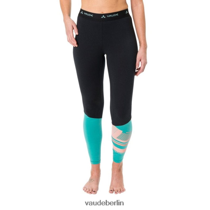 VAUDE Monviso Merino-Strumpfhose Schwarz Kleidung HLT448600
