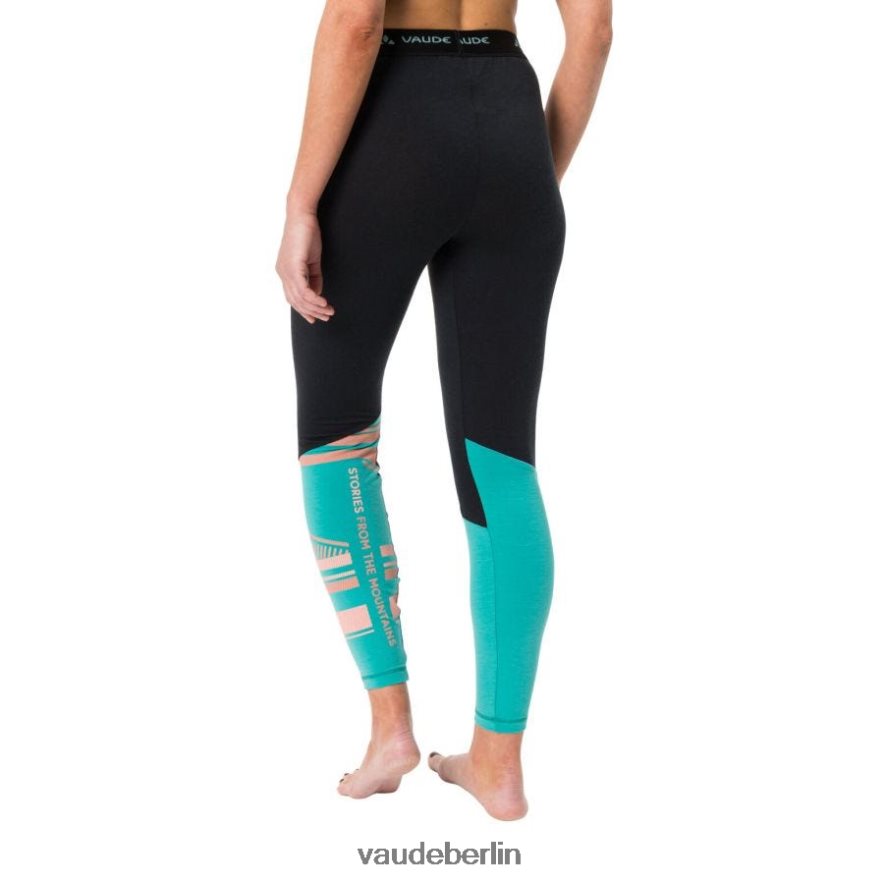 VAUDE Monviso Merino-Strumpfhose Schwarz Kleidung HLT448600