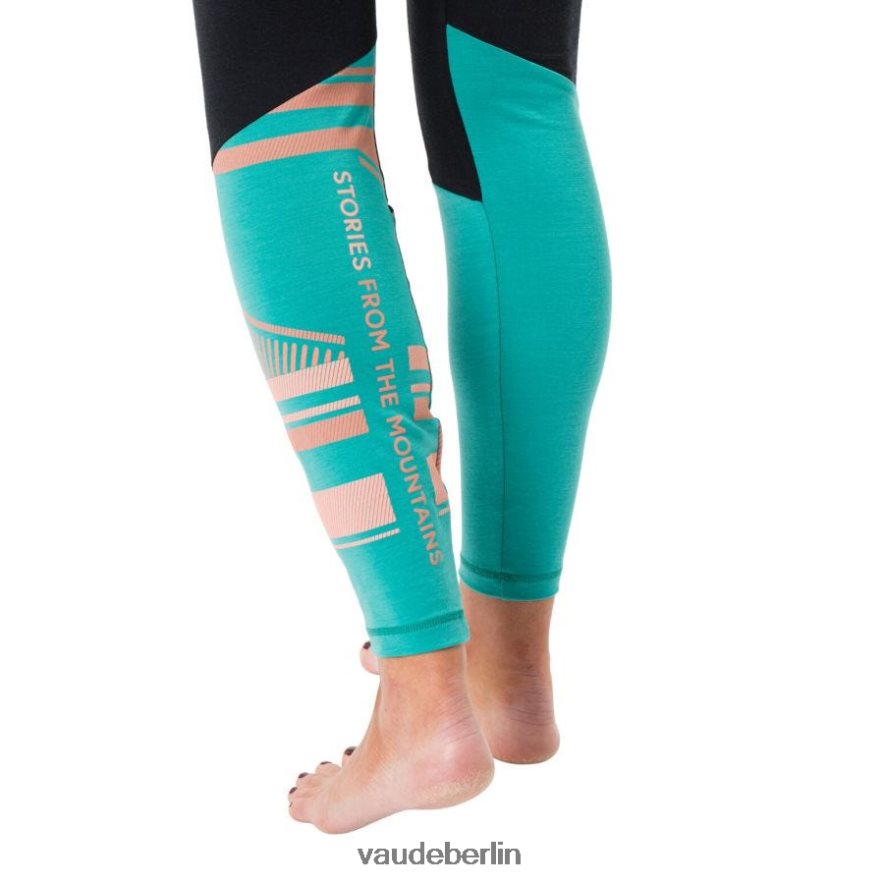 VAUDE Monviso Merino-Strumpfhose Schwarz Kleidung HLT448600